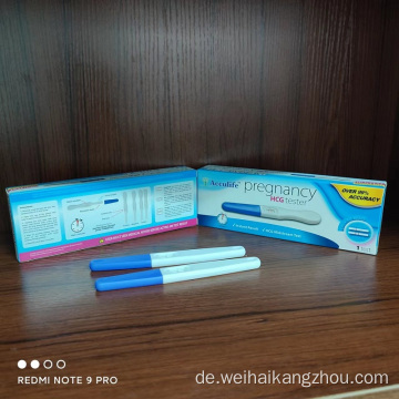 Schnelles weibliches HCG -Testkit Midstream